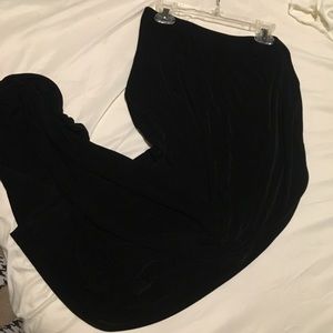 Black Tall Maxi Skirt